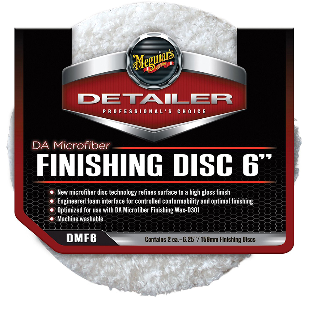 Meguiars DA Microfibre Finishing Pad 6