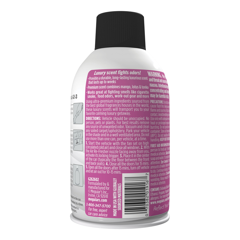 Meguiar's Tropical Rainforest Car Air Re-Fresher Aerosol 57gr