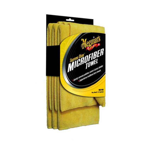 Supreme Shine Microfiber Towel 3 stuks.